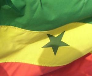 yapboz Bayrağı Senegal